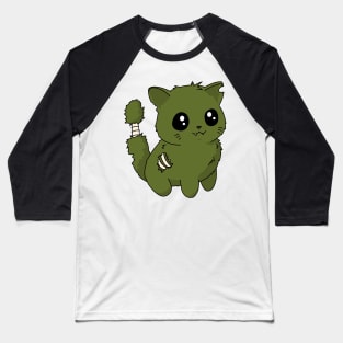 Cute zombie kitten Baseball T-Shirt